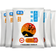 荔湾湖 加碘精制盐 岩盐 400g*5袋 9.9元包邮（需用券）