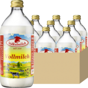 德质 德国原装进口全脂纯牛奶 490ml*21瓶 278元包邮（需用券）