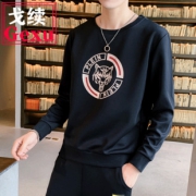 休闲运动卫衣套装男时尚圆领长袖T