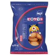 树上客 海盐/南乳味 网红日式小圆饼干 100g/袋 拍6件16.9元包邮