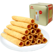 广州酒家 原味传统手工蛋卷 450g  券后38元