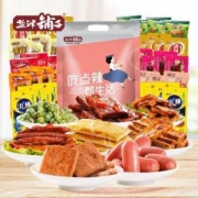盐津铺子  麻辣条鱼豆腐豆干礼包 1001g*2件