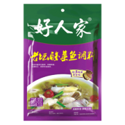 好人家 老坛酸菜鱼调料包 350g 9.8元包邮（需用券）