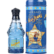 38女神节预售：VERSACE 范思哲 Blue Jeans 蓝色牛仔 男士淡香水 EDT 75ml *2件 280包邮包税（定金30元/件，双重优惠）