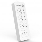 Philips飞利浦 SPS2232A接线板排插 券后19.9元起包邮 多款可选