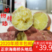 海南澄迈沙地富硒地瓜 净重9斤