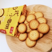 味返 小圆饼日式天日盐饼干 100g*8