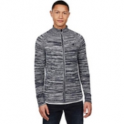 纯棉，S码：G-STAR RAW 男士 拉链套头针织衫外套