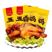 乡盛 德州扒鸡 五香脱骨烧鸡 550g *3只装