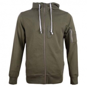 CONVERSE 匡威 男子 Men's Sleeve Pocket FZ Hoodie 针织连帽开衫 10017992