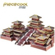 piececool 拼酷 阿房宫 3d立体金属拼图 *3件