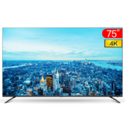 TCL 75V2 75英寸 4K 液晶电视 4199元包邮