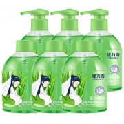 限地区：隆力奇 蛇胆芦荟抑菌清洁洗手液 家庭套装500ml*6