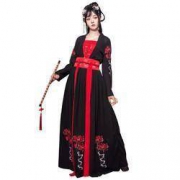 BIANHUA 彼岸花 006 女款夜行者齐腰襦裙 三件套