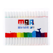 M&G 晨光 勾线笔 1支+中性笔 1支+20支笔芯 笔芯非晨光 1.9元包邮（需用券）
