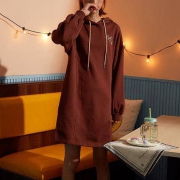 唐狮 623420026465 女士中长款加绒卫衣