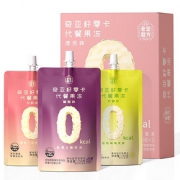 奇亚籽零卡蒟蒻果冻低卡代餐饱腹魔芋冻0脂肪无热量吸吸果冻零食