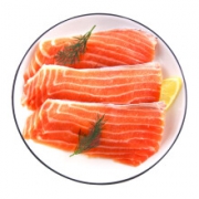 限地区：荷裕食品 智利原味三文鱼排 (大西洋鲑)195g 独立3片装*14件