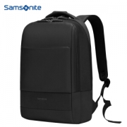 新秀丽（Samsonite）双肩包电脑包MacBook苹果联想笔记本15.6英寸 BU1黑色