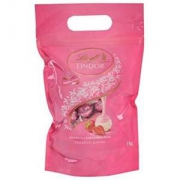 Lindt 瑞士莲 Lindor系列软心巧克力球 草莓味 1kg