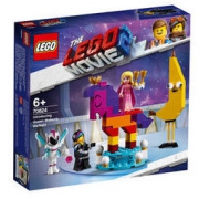LEGO 乐高大电影系列 瓦特弗拉·瓦纳比女王的隆重介绍 70824 *2件