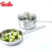 德国百年品牌 菲仕乐 Fissler 奶锅+煎锅套装