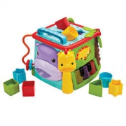 Fisher-Price 费雪 CMY28 探索学习六面盒（双语）