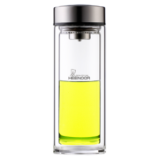 希诺 XN-9302 双层玻璃杯 345ml *3件 324元（合108元/件）