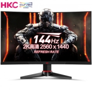 有券的上： HKC 惠科 G271Q 27英寸2K VA曲面电竞显示器（2560x1440、144Hz、1ms、1800R）