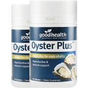 新西兰进口 goodhealth 牡蛎精华胶囊 60粒*2瓶
