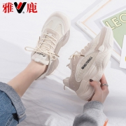 雅鹿 YL-888 女士厚底老爹鞋