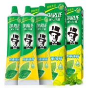 黑人(DARLIE)双重薄荷牙膏套装225g×3支(共675g)