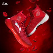 新品发售：LI-NING 李宁 驭帅13 玫瑰之城 男子高帮篮球专业比赛鞋