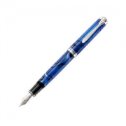 中亚Prime会员： Pelikan 百利金 Souverän M805 F尖钢笔 蓝色沙丘特别版