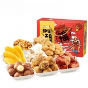 PLUS会员：来伊份 坚果肉类年货大礼包 1130g*2件