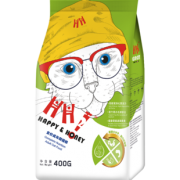 哈皮哈尼发腮去毛球成猫粮400g  券后5.9元