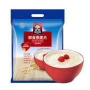 京东PLUS会员：QUAKER 桂格 无蔗糖即食燕麦片 2kg *3件