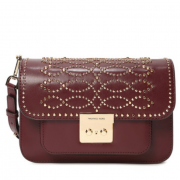 Michael Kors 30F8GS9L3U 金属铆钉翻盖 女士单肩包 525.8元
