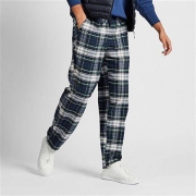 UNIQLO 优衣库 419894 法兰绒松紧长裤