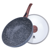 三禾 LC30F1 麦饭石炒锅 30cm  券后129元