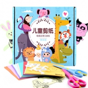 DIY儿童剪纸书线稿大全120张