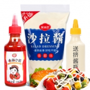 聚美厨 300g沙拉酱+280g番茄酱