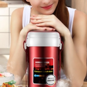 德国 壹滴水 EDISH 304不锈钢保温饭盒 3层2.2L