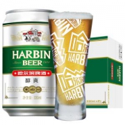 哈尔滨（Harbin） 啤酒醇爽330ml*24听