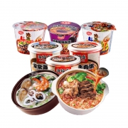 海福盛 速食早餐粥+粉丝汤 6桶装 29.9元包邮（需用券）