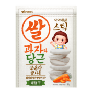 进口艾唯倪磨牙棒迪迪米饼干婴儿手抓宝宝辅食零食无添加 *9件 108.97元（合12.11元/件）