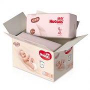 HUGGIES 好奇 铂金装 婴儿纸尿裤 S号 96片