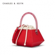CHARLES＆KEITH 情人节限定款 CK2-10701015 复古束口手提包