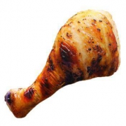 艾萱 仿真烤鸡腿抱枕 20cm