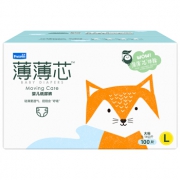 五羊 薄薄芯 婴儿纸尿裤 L100片 82.55元包邮